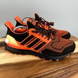 Adidas Fortnite Men's 9.5 Black/Orange Fishstick Retro Ultraboost JQ0715 NEW